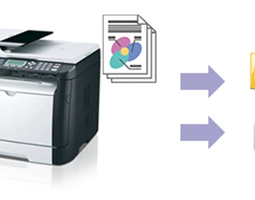Hướng dẫn cách lấy file scan từ máy photo