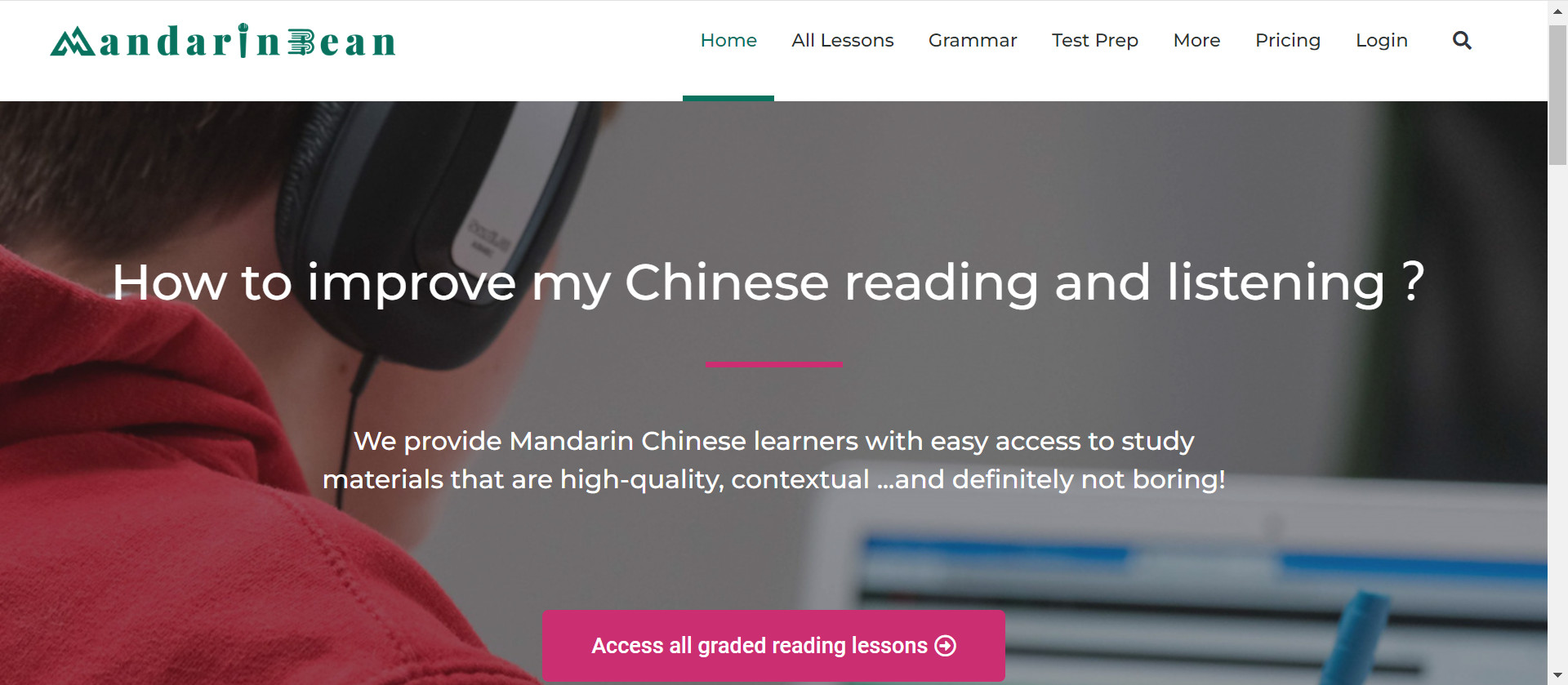 web học tiếng trung online miễn phí MandarinBean