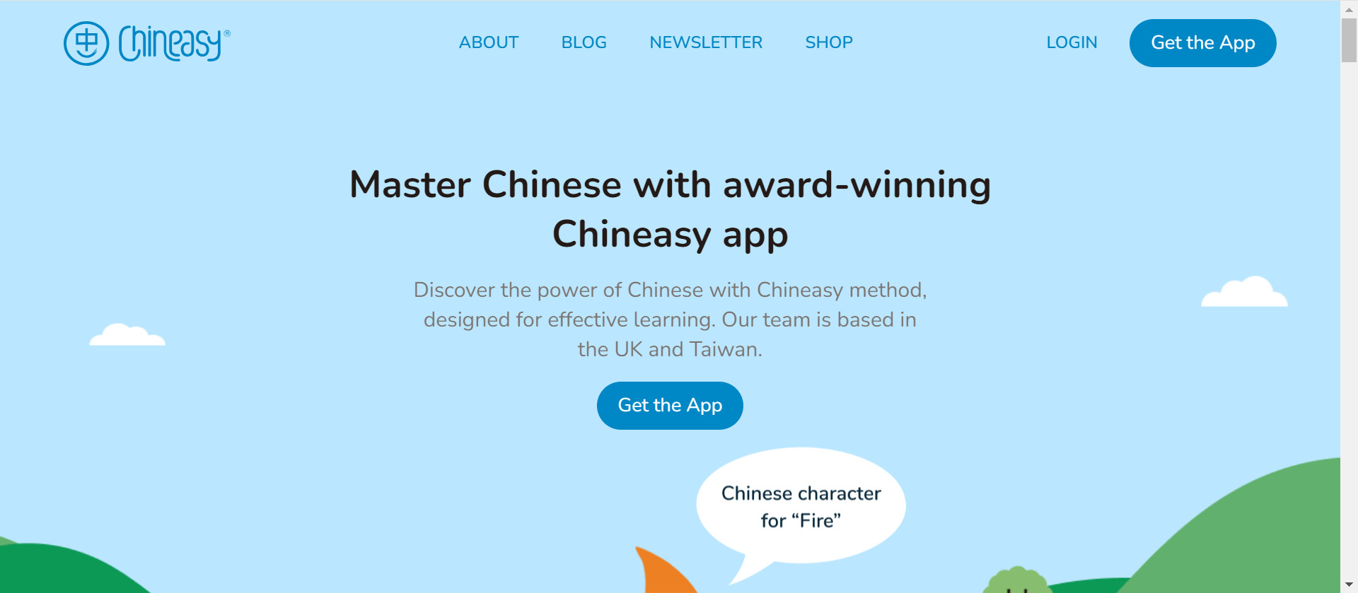 học tiếng trung online với Chineasy