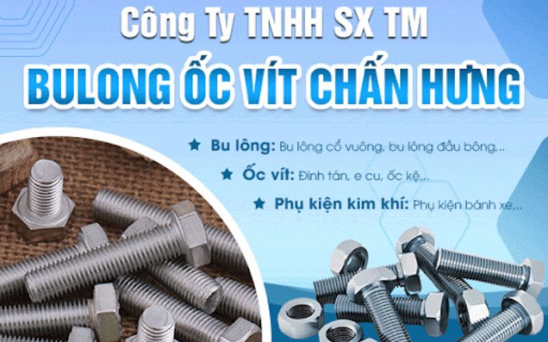 Công ty ốc vít Chấn Hưng