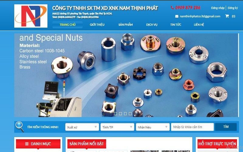 Công ty ốc vít Nam Thịnh Phát