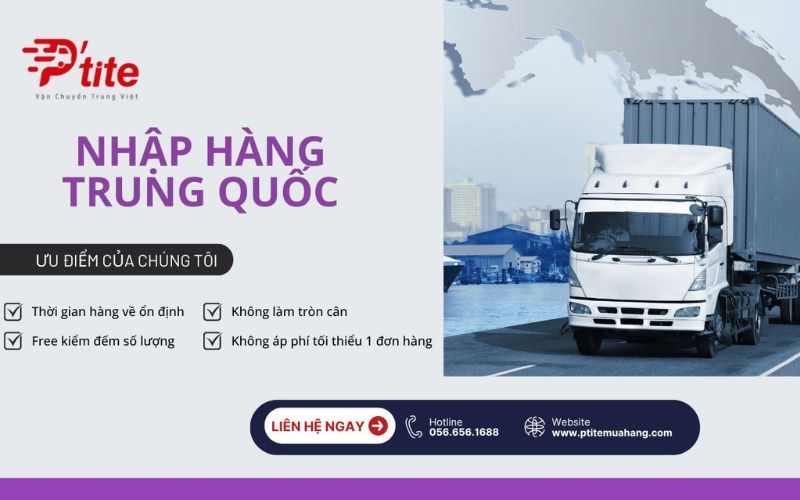 Công ty nhập hàng Trung Quốc Ptite Logistics