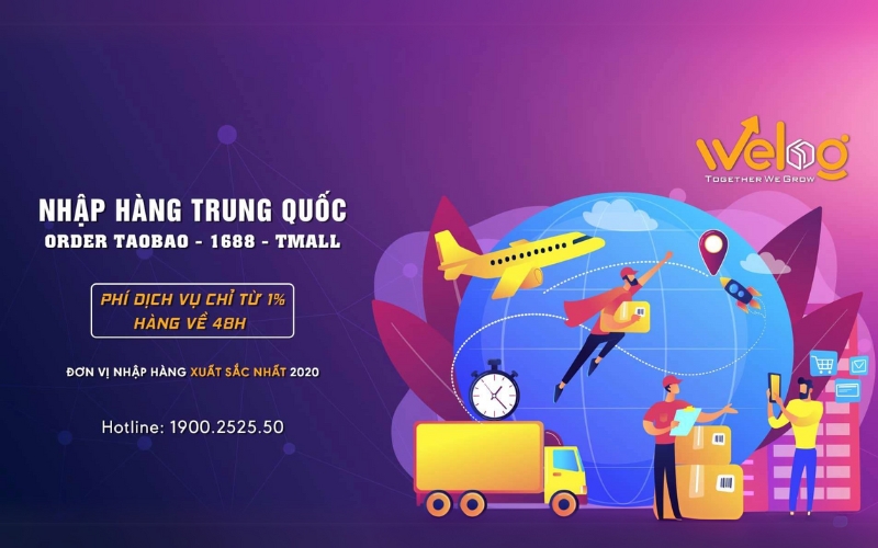 Công ty nhập hàng Trung Quốc Welog