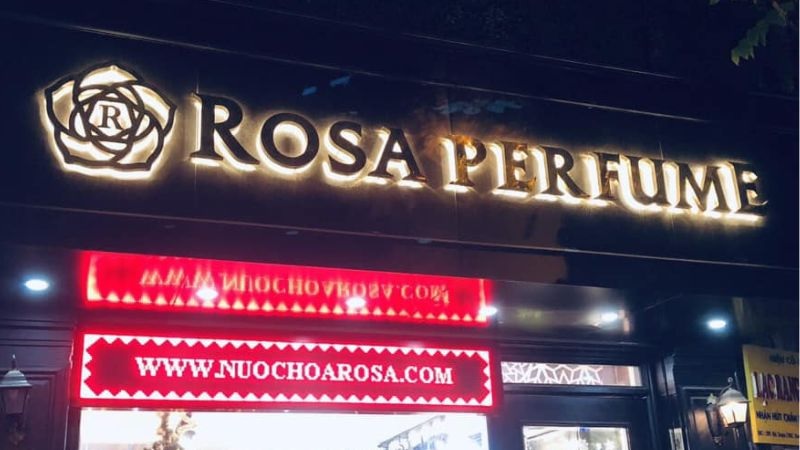 Shop nước hoa Rosa Perfume