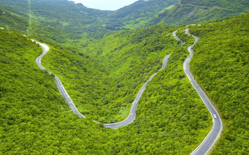 Vị trí địa lý của đèo Hải Vân