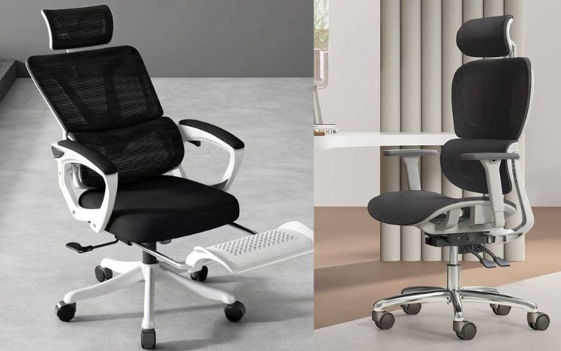 Ghế công thái học hỗ trợ thắt lưng cố định