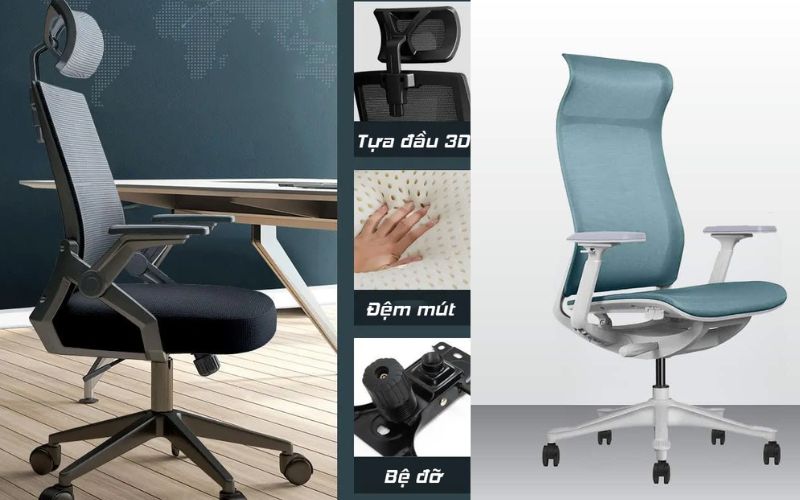 lưng ghế không có thắt lưng